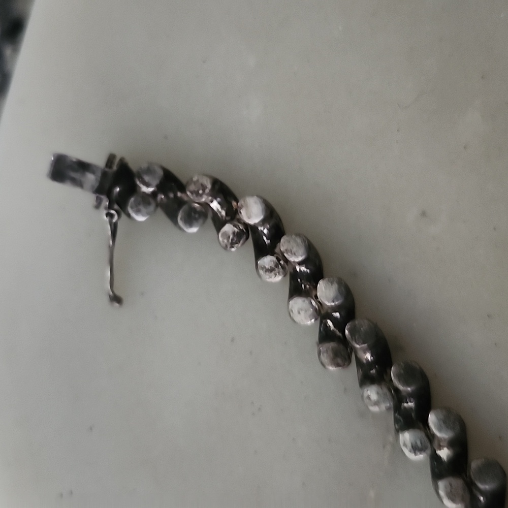 Milor Sterling Silver Diamond Cut San Marco Bracelet - Picture 13 of 15